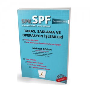 Pelikan Yaynlar SPK - SPF Takas, Saklama ve Operasyon lemleri Konu Anlatml Soru Bankas 1012