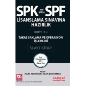 Akademi Consulting SPF Lisanslama Snavlarna Hazrlk Takas Saklama ve Operasyon lemleri Slayt Kitap