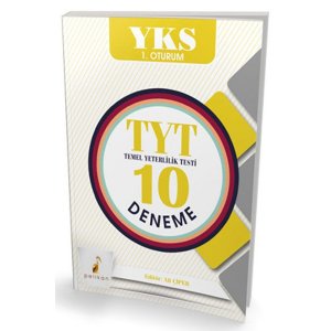 Pelikan Yaynlar YKS 1. Oturum TYT 10 Deneme