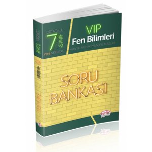 Editr Yaynlar 7. Snf Vip Fen Bilimleri Soru Bankas