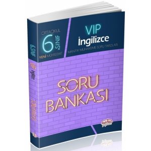 Editr Yaynlar 6. Snf VIP ngilizce Soru Bankas