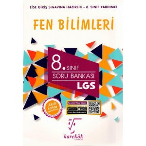 Karek�k Yay�nlar� 8. S�n�f LGS Fen Bilimleri Soru Bankas�