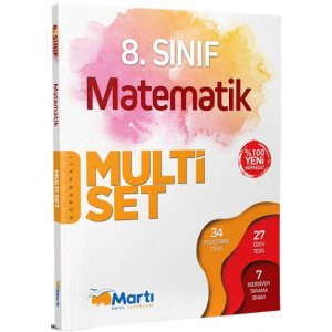 Mart Yaynlar 8. Snf Matematik Koparmal Multi Set