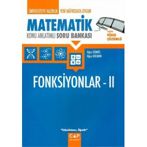 �ap Yay�nlar� �niversite Haz�rl�k Matematik Konu Anlat�ml� Fonksiyonlar-II Soru Fasik�l�