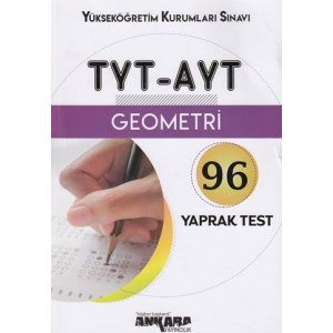 Ankara Yaynclk TYT AYT Geometri 96 Yaprak Test
