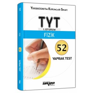 Ankara Yaynclk TYT Fizik 52 Yaprak Test