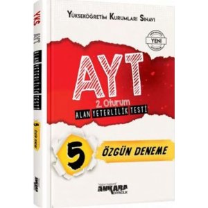 Ankara Yaynclk AYT 5 zgn Deneme