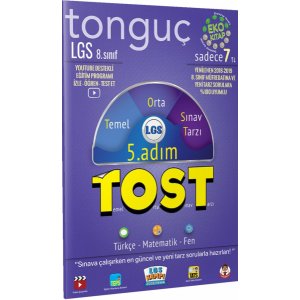 Tongu Akademi 8. Snf LGS Tost 5. Adm