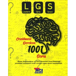 A Yaynlar LGS 8.Snf zlmesi Gereken 1001 Soru