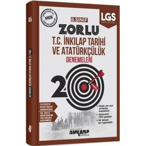 Ankara Yaynclk 8. Snf LGS T.C. nklap Tarihi ve Atatrklk 20 Zorlu Denemeleri