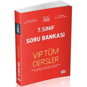 Editr Yaynlar 7. Snf VIP Tm Dersler Soru Bankas