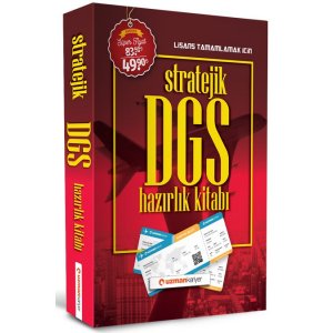 Uzman Kariyer Yaynlar 2020 DGS Stratejik Hazrlk Kitab