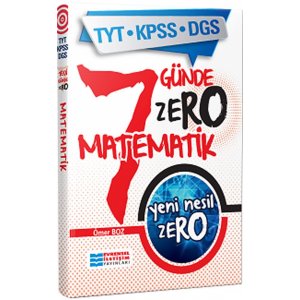 Evrensel letiim Yaynlar TYT KPSS DGS Yedi Gnde Zero Matematik