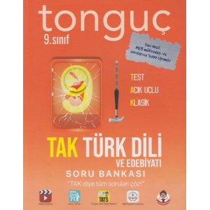 Tongu Akademi 9. Snf TAK Trk Dili ve Edebiyat Soru Bankas