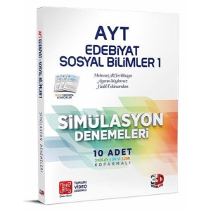3D Yay�nlar� AYT Edebiyat Sosyal Bilimler 1 Sim�lasyon Denemeleri