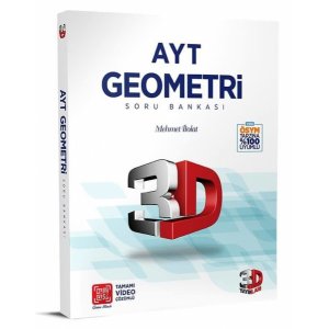 3D Yaynlar AYT Geometri Soru Bankas