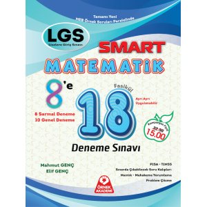 rnek Akademi Yaynlar LGS Smart Matematik 18 Deneme Snav