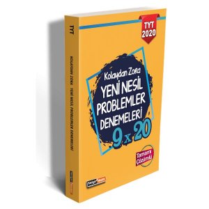 Kariyer Meslek Yayınları Kariyer Meslek TYT 9 x 20 Çözümlü Yeni Nesil Problemler Denemeleri