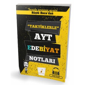 Pelikan Yaynlar AYT Rt Hocadan Taktiklerle Edebiyat Notlar