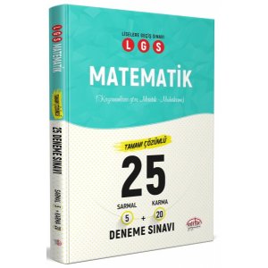 Editr Yaynlar LGS Matematik 20 Deneme Snav