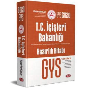 Data Yaynlar 2021 GYS T.C.ileri Bakanl Tm Kadrolar iin Hazrlk Kitab