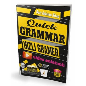 Pelikan Yaynlar Quick Grammar Hzl Gramer Video Anlatml Ders Anlatan Kitap