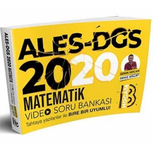 Benim Hocam Yaynlar 2020 ALES DGS Matematik Video Soru Bankas