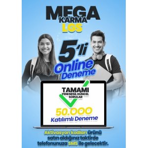 Mega Karma 8.Snf LGS 5 li Online Deneme Snav