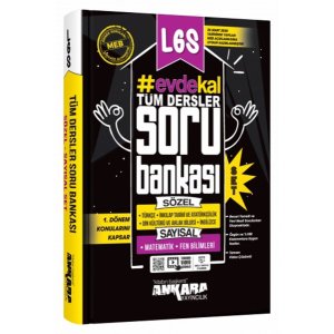 Ankara Yaynclk 8. Snf LGS 1. Dnem Evde Kal Saysal + Szel Soru Bankas Seti