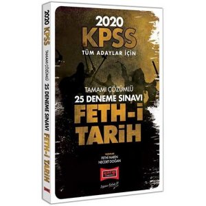 Yarg Yaynlar 2020 KPSS Feth-i Tarih Tamam zml 25 Deneme Snav