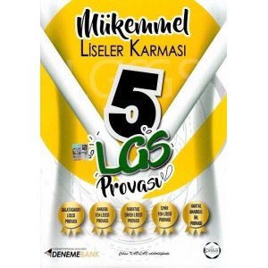 DenemeBank LGS Provas Liseler Karmas 5 li Deneme