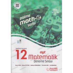 Palme Yaynlar AYT Matematik 12 Deneme Snav Mathe Serisi