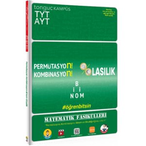 Tongu Akademi TYT AYT Matematik Fasiklleri Permtasyon Kombinasyon Binom Olaslk