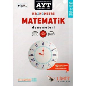 Limit Yaynlar AYT Matematik zel 15 x 40 Kronometre Denemeleri