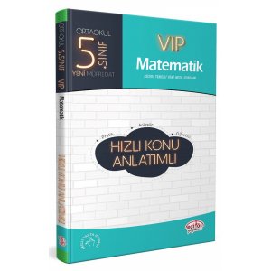 Editr Yaynlar 5. Snf VIP Matematik Hzl Konu Anlatml