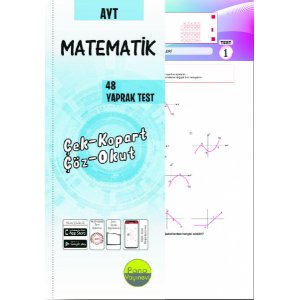 Pano Yaynlar AYT Matematik Yaprak Testleri (48 Adet) ek Kopart