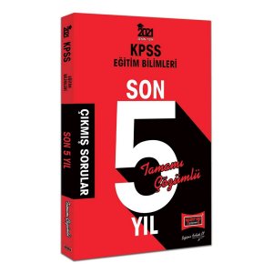 Yarg Yaynlar 2025 KPSS Eitim Bilimleri Tamam zml Son 5 Yl km Sorular