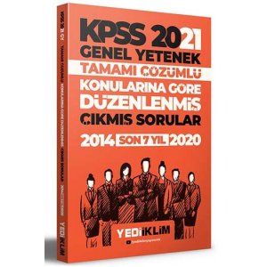 Yediiklim Yaynlar 2024 KPSS Lisans Genel Yetenek Konularna Gre Tamam zml km Sorular