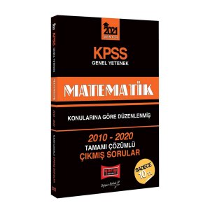 Yarg Yaynlar 2025 KPSS Genel Yetenek Matematik 2015-2024 Konularna Gre Dzenlenmi Tamam zml km Sorular