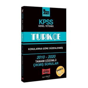 Yarg Yaynlar 2025 KPSS Genel Yetenek 2015-2024 Trke Konularna Gre Dzenlenmi Tamam zml km Sorular