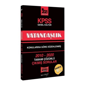 Yarg Yaynlar 2025 KPSS Genel Kltr 2015-2024 Vatandalk Konularna Gre Dzenlenmi Tamam zml km Sorular