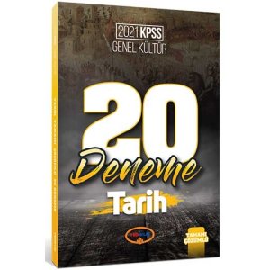 Yediiklim Yaynlar 2025 KPSS Genel Kltr Tarih Tamam zml 20 Deneme