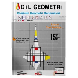 Acil Yaynlar TYT AYT Acil Geometri 15 zml Denemeleri
