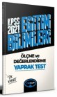 Yediiklim Yaynlar 2025 KPSS Eitim Bilimleri lme ve Deerlendirme ek Kopart Yaprak Test
