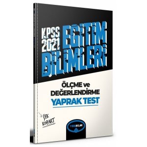 Yediiklim Yaynlar 2025 KPSS Eitim Bilimleri lme ve Deerlendirme ek Kopart Yaprak Test
