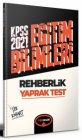 Yediiklim Yaynlar 2025 KPSS Eitim Bilimleri Rehberlik ve zel Eitim ek Kopart Yaprak Test