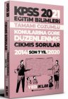 Yediiklim Yaynlar 2025 KPSS Eitim Bilimleri Konularna Gre Dzenlenmi Tamam zml km Sorular