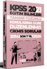 Yediiklim Yaynlar 2024 KPSS Eitim Bilimleri Konularna Gre Tamam zml km Sorular