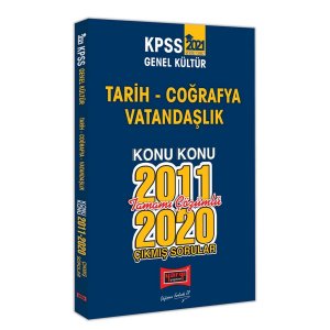 Yarg Yaynlar 2024 KPSS Genel Kltr (Tarih-Corafya-Vatandalk) Konu Konu Tamam zml km Sorular (2014-2023)