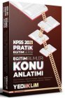Yediiklim Yaynlar KPSS 2025 Pratik Eitim Serisi Tm Dersler Eitim Bilimleri Tek Kitap Konu Anlatm (Soru laveli)